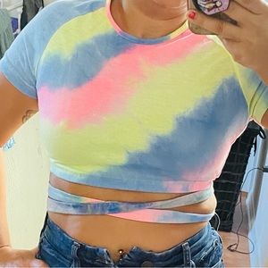 Stretchy crop top